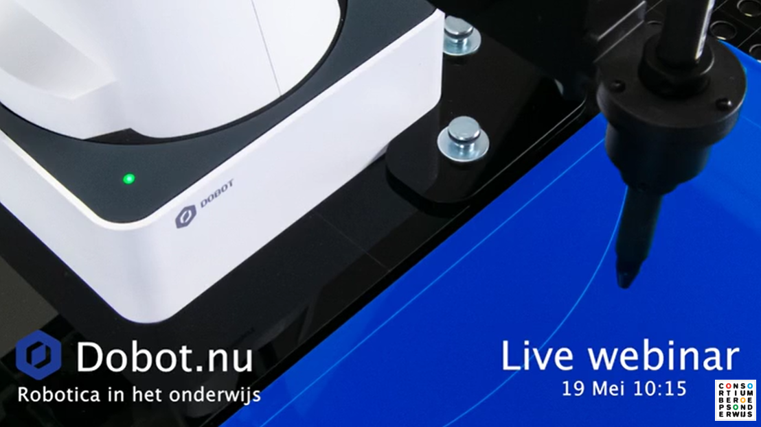Wanna Control DOBOT Magician on Livestreaming? Sign up for live DOBOT Magician Webinar at 10:15-11:15 local (Amsterdam) time, on May 19th