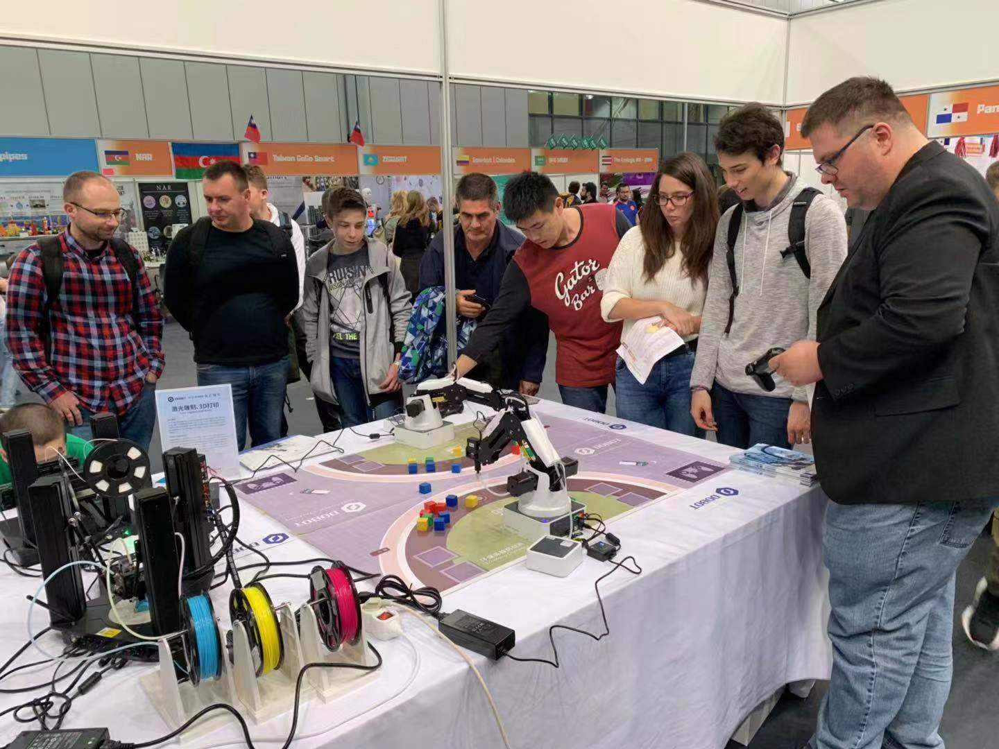 DOBOT comes to world robot olympiad (wro) 2019 in hungary