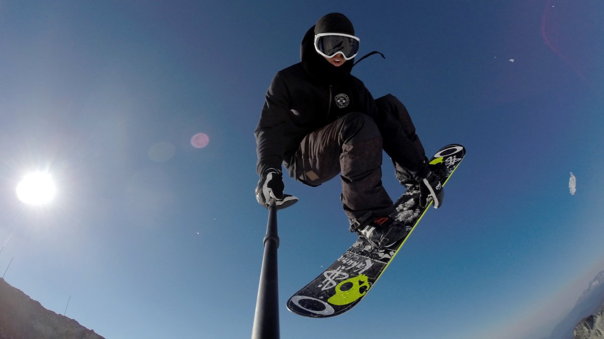 GoPro Hero 3/4/5 gimbal for skiing